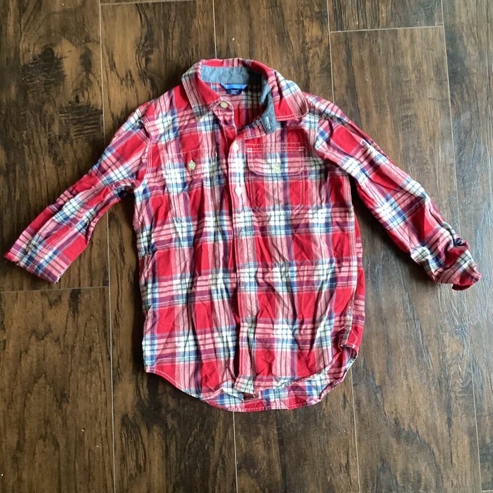 Gap Plaid Button Down